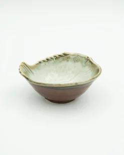 Mellem Skåle (matcha, Ris, Morgenmad)^SERAMIKKU Risskål i fiskeform