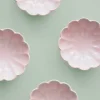 Mellem Skåle (matcha, Ris, Morgenmad)^SERAMIKKU Rosa blomsterskål