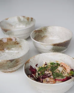 Mors Dags Gave|Store Skåle (ramen, Servering, Portion)^SERAMIKKU Sandfarvet ramenskål