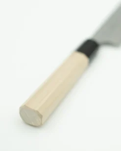 Bryllupsgave|Magnolia/bøffelhorn^SERAMIKKU Santoku kniv | 16,5 cm | Magnolia