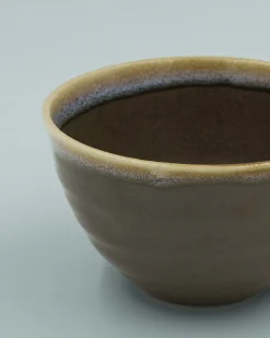 Krus Og Kopper (kaffe Og Te)^SERAMIKKU Stor brun kop med hank