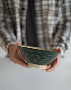 Værtsgave|Store Skåle (ramen, Servering, Portion)^SERAMIKKU Stribet ramenskål