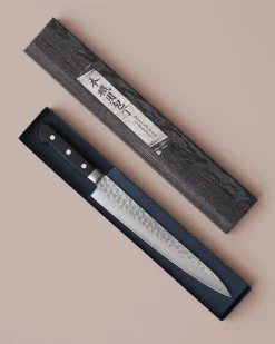 Sort Skaft^SERAMIKKU Sujihiki kniv | 24 cm | Sort