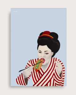 Bestsellere|Taishō - Designplakater^SERAMIKKU Sulten Geisha