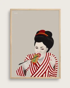 Bestsellere|Taishō - Designplakater^SERAMIKKU Sulten Geisha