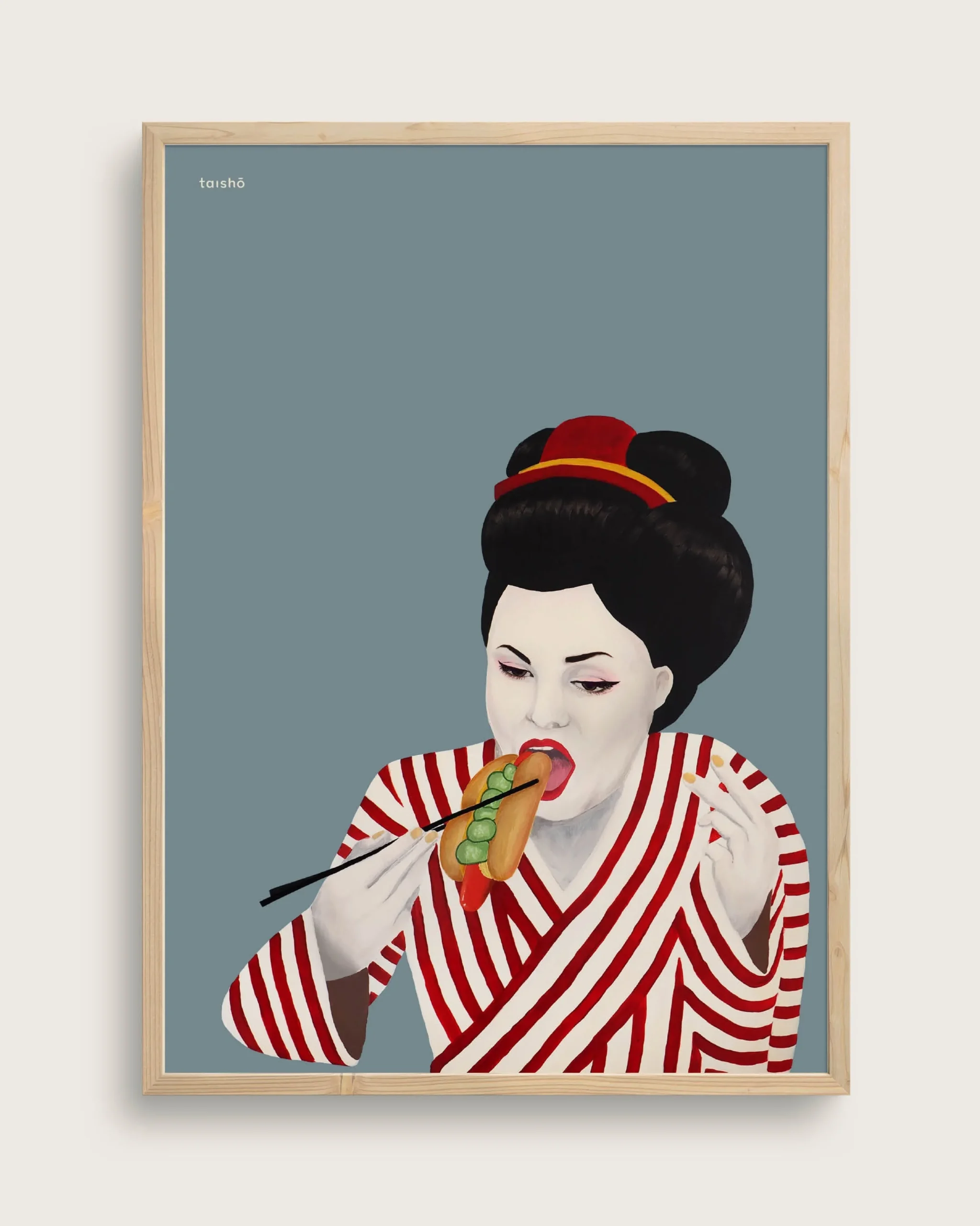 Bestsellere|Taishō - Designplakater^SERAMIKKU Sulten Geisha