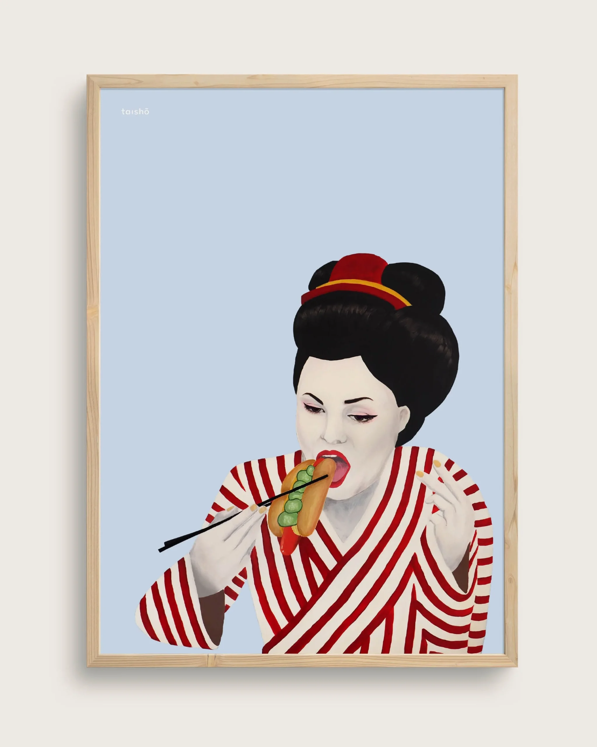 Bestsellere|Taishō - Designplakater^SERAMIKKU Sulten Geisha