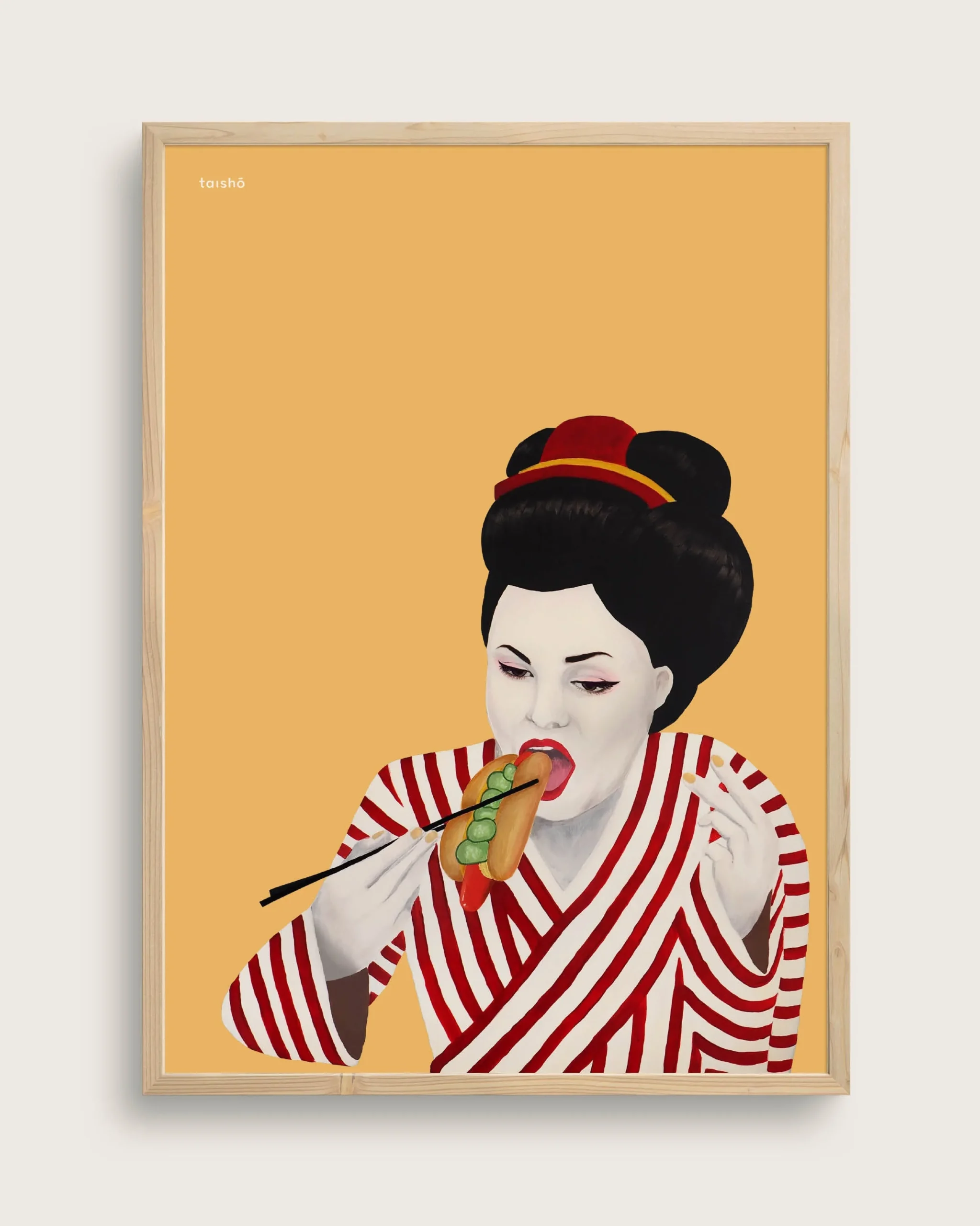 Bestsellere|Taishō - Designplakater^SERAMIKKU Sulten Geisha