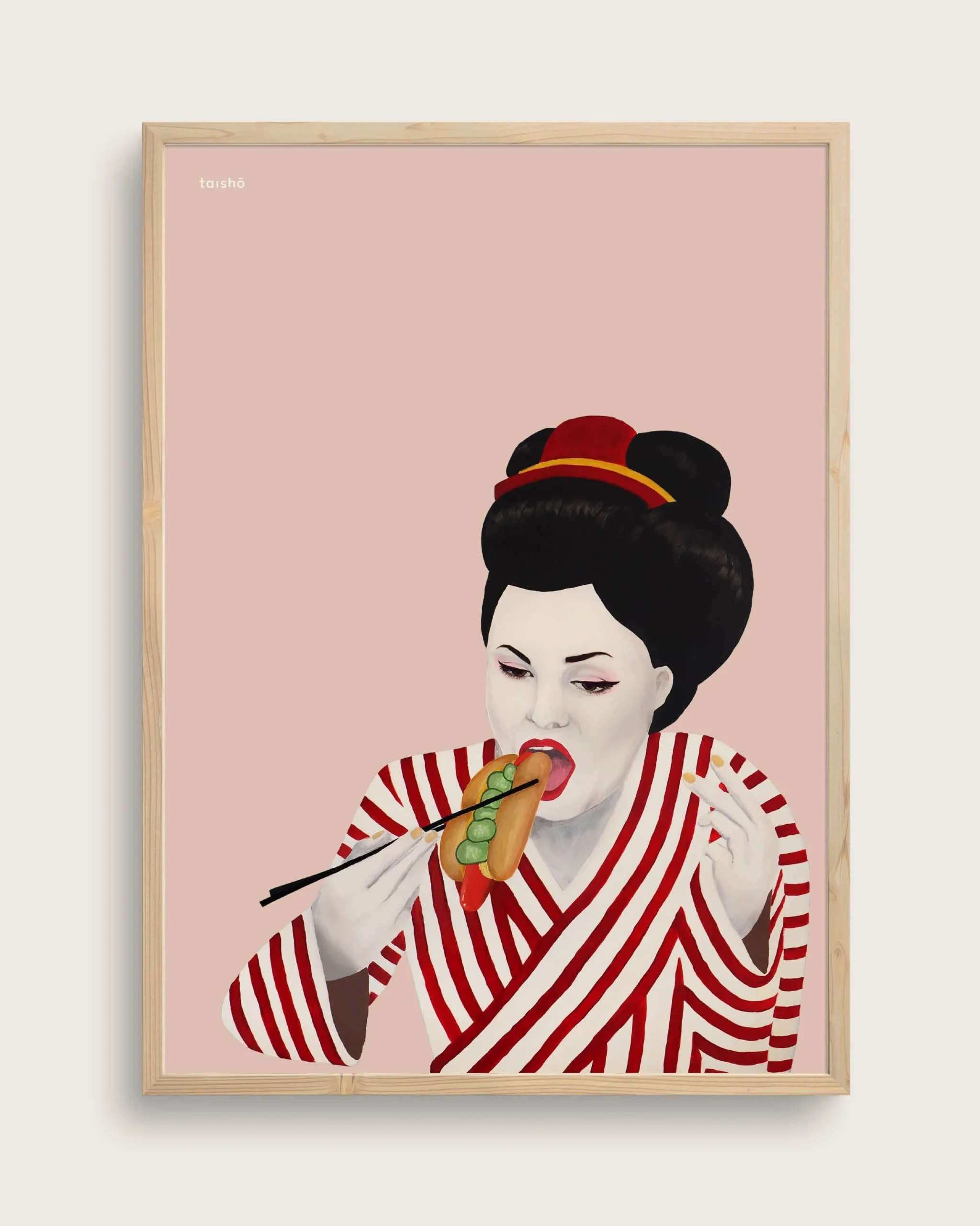 Bestsellere|Taishō - Designplakater^SERAMIKKU Sulten Geisha