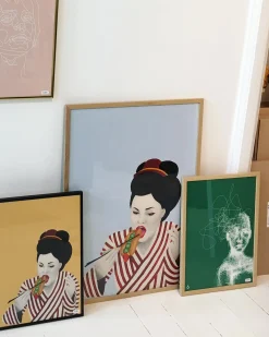 Bestsellere|Taishō - Designplakater^SERAMIKKU Sulten Geisha