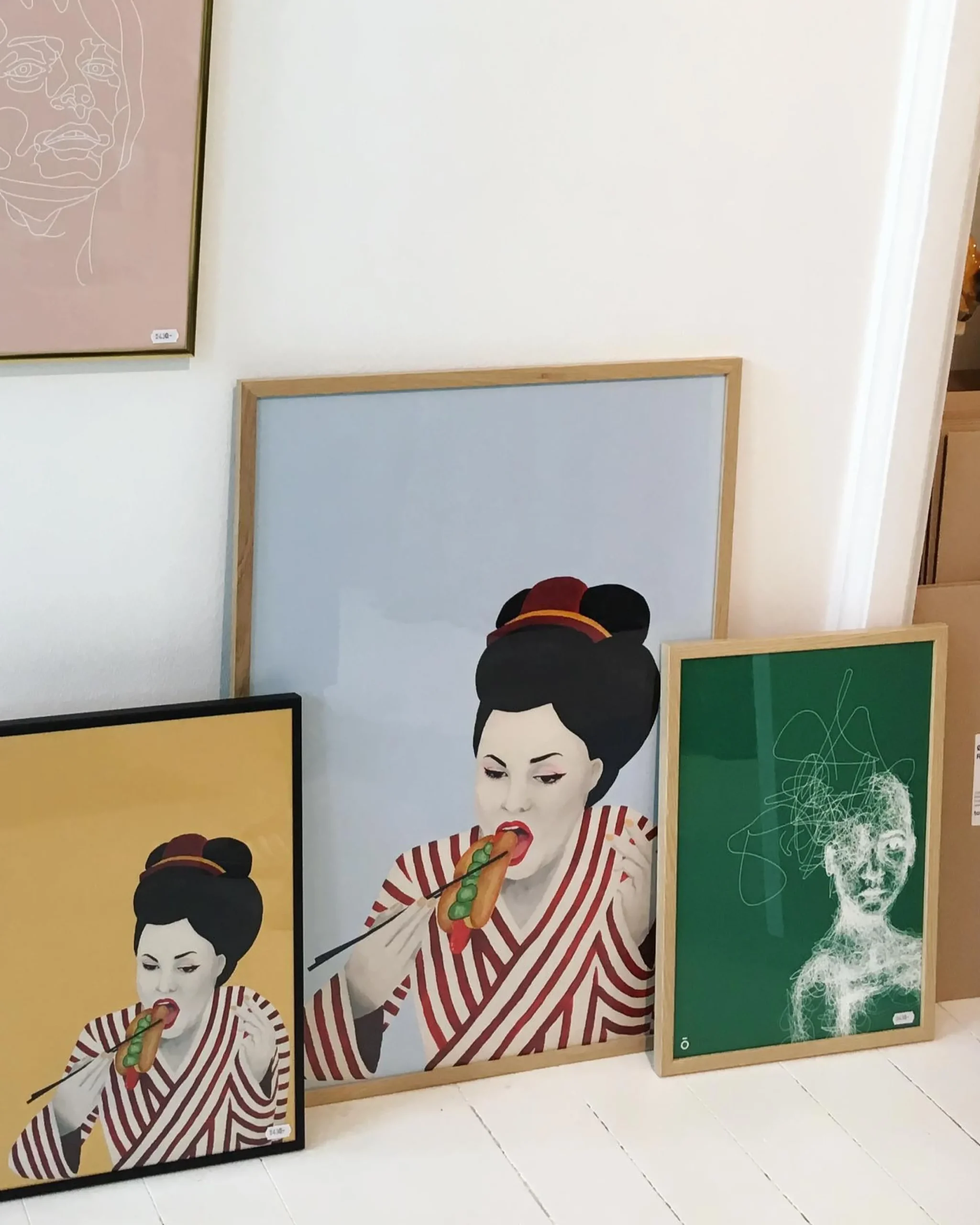 Bestsellere|Taishō - Designplakater^SERAMIKKU Sulten Geisha