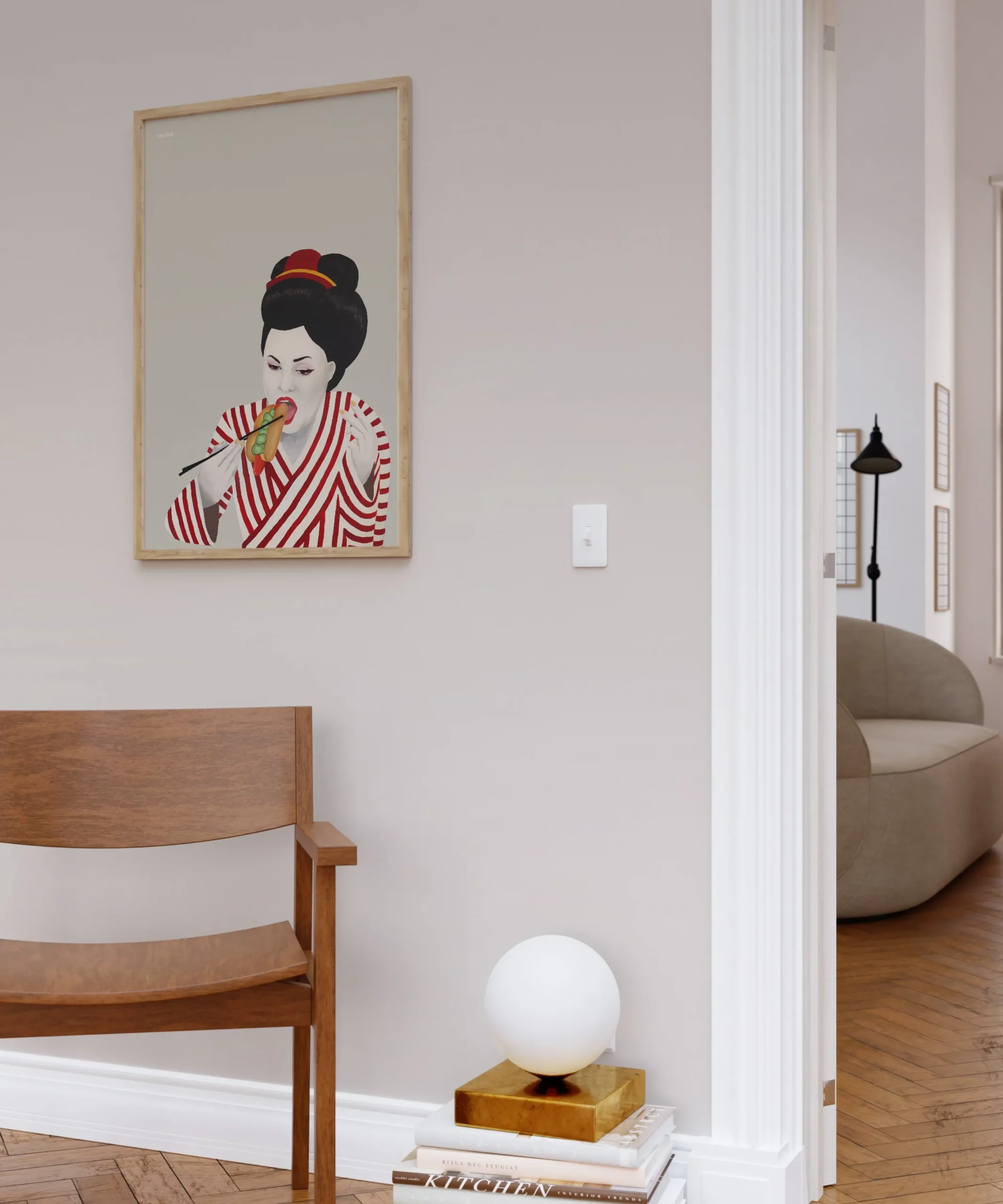 Bestsellere|Taishō - Designplakater^SERAMIKKU Sulten Geisha