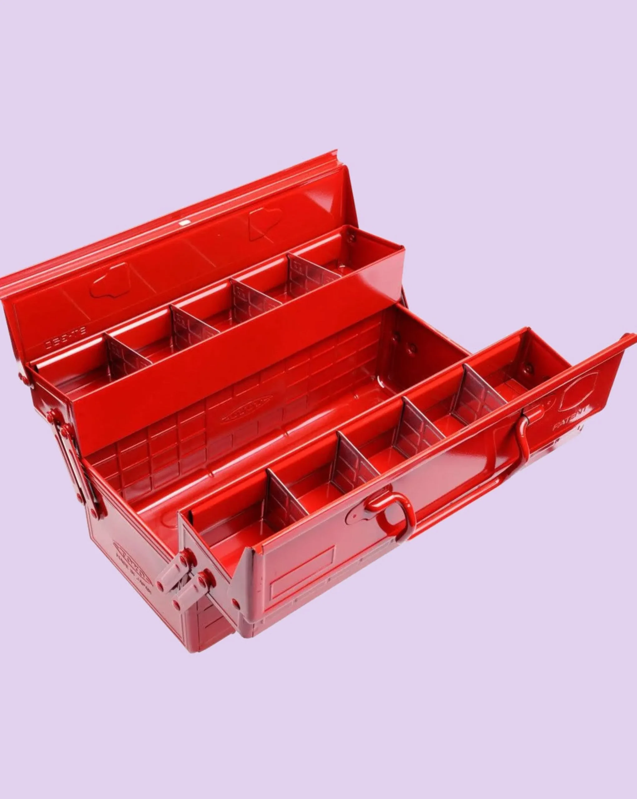 Toyo Opbevaringskasser^SERAMIKKU TOYO Toolbox ST350 (rød)