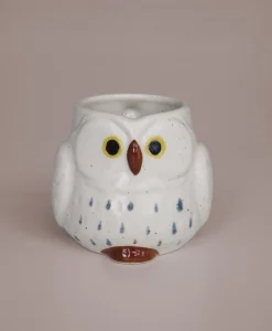 Krus Og Kopper (kaffe Og Te)^SERAMIKKU Uglekrus med hank