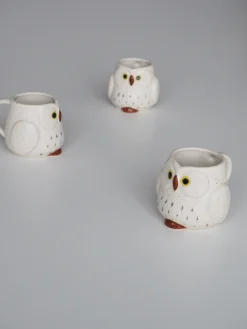 Krus Og Kopper (kaffe Og Te)^SERAMIKKU Uglekrus med hank