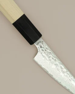Magnolia/bøffelhorn^SERAMIKKU Urtekniv | 8 cm | Magnolia